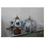 Eagle Themed Lamp with Second Shade