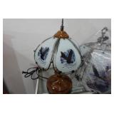Eagle Themed Lamp with Second Shade