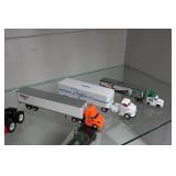 Assorted Semi and Trailer Replicas