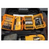 Assorted DeWalt - Drill Bit Sets, Screw Gun