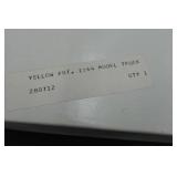 Winross Yellow Semi Truck and Trailers 1:64 Scale Replica