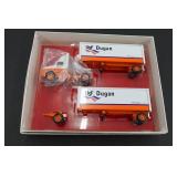 Winross USF Dugan Semi Truck and Trailers 1:64 Scale Replica