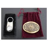 USF Holland Commemorative Belt Buckle and Watch