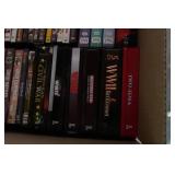 Assorted DVDs - D-Day, Navy Seals, America