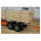 Smith Miller Lumber Truck and Trailer Quality Metal Replica