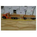 Smith Miller Smitty Toys Flatbed Truck & Trailer Quality Metal Replica
