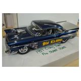 Danbury Mint 1957 Chevy Super Pro Street Big Kahuna 1:12 Scale Die Cast with Stand