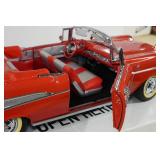 Danbury Mint 1957 Chevy Bel Air Convertible 1:12 Scale Die Cast with Stand