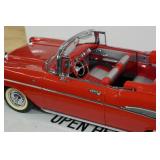 Danbury Mint 1957 Chevy Bel Air Convertible 1:12 Scale Die Cast with Stand