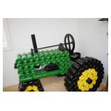 John Deere Farm Tractor Made Out of Cans