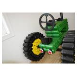 John Deere Farm Tractor Made Out of Cans