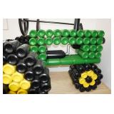 John Deere Farm Tractor Made Out of Cans