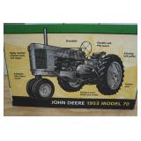 John Deere 1953 Model 70 1:8 Scale Replica