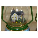 *2* Bradford Exchange John Deere Memories Illuminated Lantern Collection