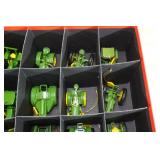 Set of 24 John Deere Tractor Christmas Ornaments