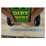 Wooden Wagon with John Deere Metal Sign