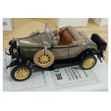 Danbury Mint 1931 Ford Model A Deluxe Roadster Convertible 1:18 Replica