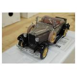 Danbury Mint 1931 Ford Model A Deluxe Roadster Convertible 1:18 Replica