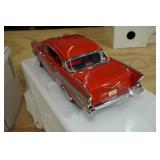 Danbury Mint Limited Edition 1957 Chevy Bel Air Fuelie Sport Coupe 1:18 Scale Replica