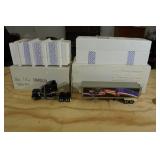 Franklin Mint Peterbilt Semi and Trailer 1:32 Scale Replica