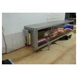 Franklin Mint Peterbilt Semi and Trailer 1:32 Scale Replica