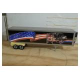 Franklin Mint Peterbilt Semi and Trailer 1:32 Scale Replica