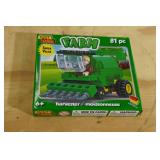 Best Lock Farm Harvester 81 Piece Building Set