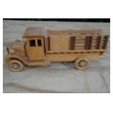Wooden Delivery Truck Model