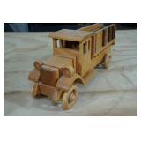 Wooden Delivery Truck Model