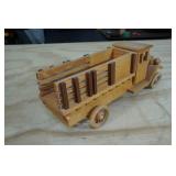 Wooden Delivery Truck Model
