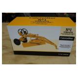 Caterpillar No 1 Terracer with Flanged Steel Wheels and Gooseneck Hitch 1:16 Scale Replica