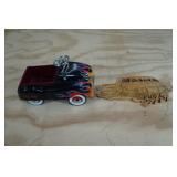 Hot Rod Pedal Car with Wood Carving