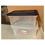 Storage Totes with Wing Lids