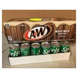 Root Beer and Sprite