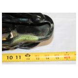 Vintage Black Panther Ceramic Planter