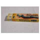 Vintage 1970 Dragon Double Six Dominoes by Milton Bradley