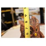 Decorative Mother and Baby Owl Figurine Set