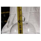 Glass Display Dome with Wooden Base