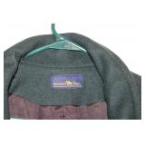 Hunters Run Wool Overcoat in Deep Green