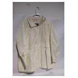 Current Seen Beige Windbreaker Jacket Size 3X