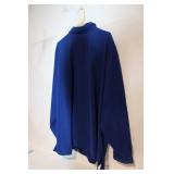 August Max Woman Blue Oversized Blouse