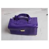 Purple Joy Mangano Travel Organizer Roll-Up Bag