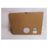 Poinsettia Candles LED Canvas Wall Art - 15x11 Inch