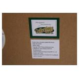 Poinsettia Candles LED Canvas Wall Art - 15x11 Inch