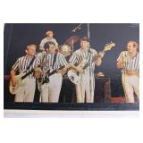 Vintage Beach Boys Concert Vinyl Album with On-Stage Photos