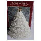 St. Nicholas Square Ceramic Christmas Tree with Box