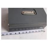 Steelmaster File Box with Minnesota Vikings Card