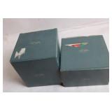 Set of 8 Lenox Holiday Glasses with Holly and Berry Design