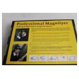 Professional Magnifier with Spotlight and 4 Magnifications
