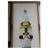 Set of 12 Handpainted Glass Christmas Ornaments